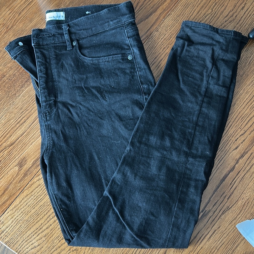 Loft the skinny ankle skinny jeans